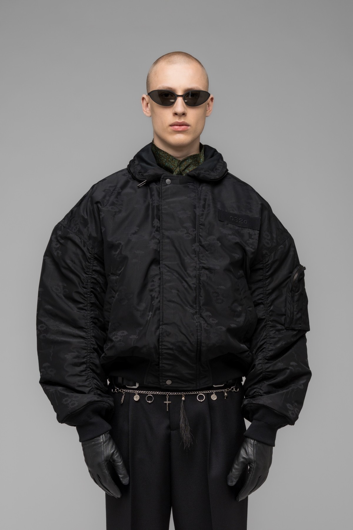 Rakuten - 032c ''MELTING DAISIES'' BOMBER
