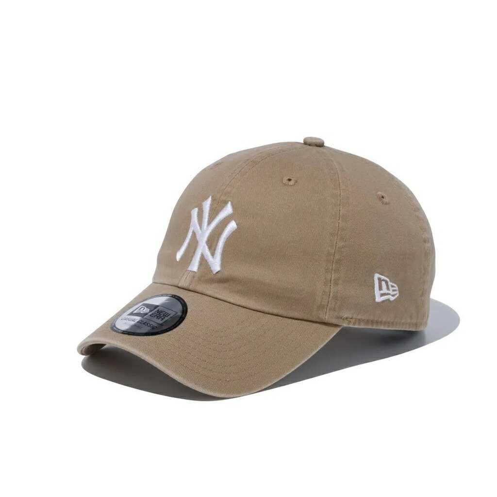 Rakuten - NEW ERA カジュアルクラシック ニューヨーク・ヤンキース カーキ × ホワイト