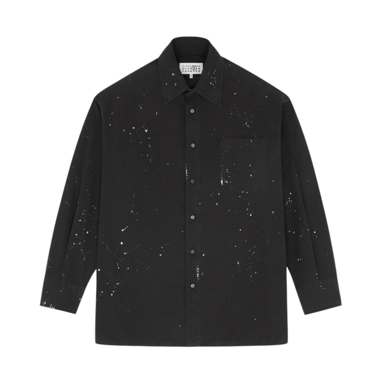 Rakuten - MM6 PAINT RESIDUE SHIRT