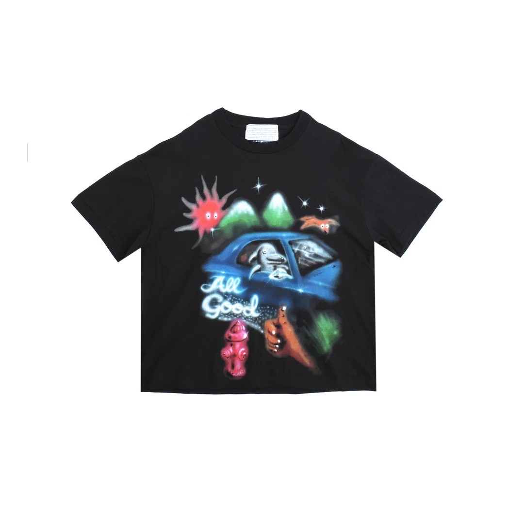 Rakuten - JUNGLES ALL GOOD AIRBRUSH TEE