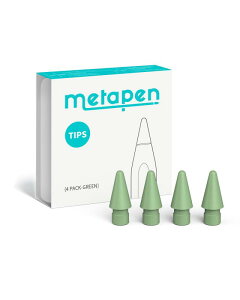 Metapen 4個入り Apple Pencil専用交換ペン先 アップルペンシル第1世代 第2世代 交換用チップ Metapen A8/A11/Air8 替え芯 高感度 高耐摩耗性 低ノイズ 予備 ペン先 Apple pencil pro/iPad P