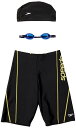 Speedo(スピード) フィットネス水着 メンズ キャップとゴーグル...(4)