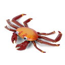 プラスチックカニモデルリアルなカニ海の動物フィギュア模造装飾デスクトップ装飾おもちゃギフト用キッズ