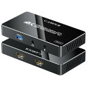 C.AMOUR 2024 キャプチャーボード 4K 60FPS パススルー Switch対応 1080P 60FPS キャプチャー USB3.0 ビデオキャプチャー Switch PS3 PS4 PS5 Xbox ゲーム配信 画面共有 録画 配信用 撮像