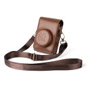 kinokoo リコー Ricoh GR/GRII/GR III専用カメラケース カメラバッグ 小型軽量 携帯便利 落下防止 ショルダーストラップ付き PUレザ...
