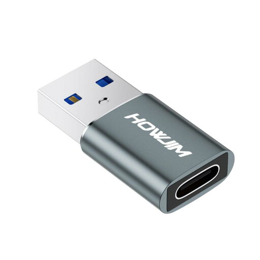 HOWJIM USB Type-C 変換アダプタ 3A急速充電 5Gbps高速データ転送 OTG機能 Type C (メス) to USB 3.0 (オス) 変換アダプタ USB C 変換アダプタ タイプC 変換 Windows/M-ac OS/M-ac HOWJIM USB Type-C 変換アダプタ 3A急速充電 5Gbps高速データ転送 OTG機能 Type C (メス) to USB 3.0 (オス) 変換アダプタ USB C 変換アダプタ タイプC 変換 Windows/M-ac OS/M-ac