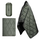 1TG Tactical ブランケット キャンプ用 マルチブランケット ひざ掛け 防寒 耐久 軽量 コンパクト 撥水加工 丸洗い可 収納ポーチ付き アウトドア テント泊用 登山 キャンプ 車中泊 オフイス 自宅