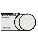 H&Y ストリークフィルター Magnetic Streak-Rainbow Filter Kit マグネット式 レインボー Nanoコーティング 薄枠 MS-R