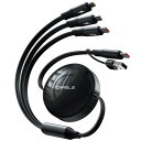 100w 6in1充電ケーブル 巻き取り 3in2 USB Type C ケーブル(2)