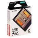 富士フイルム(FUJIFILM) スクエアフォーマットフィルム instax SQUARE ブラックフレーム 10枚入 INSTAX SQUARE BLACK FRAME WW 1