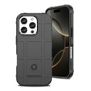 Rchlr iPhone 16 Pro Max 用 ケース iphone16promax 用カバー TPU スマホケース ワイヤレス充電 頑丈 米軍MIL規格 耐衝撃 指紋防止 アイフォン16プロマックス 用携帯ケース 6.9インチ スマホカバー RHD