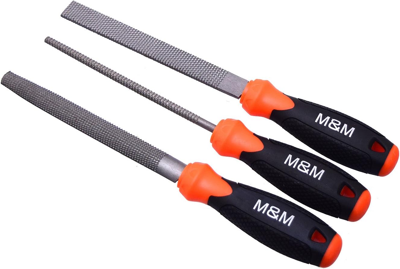 高儀(Takagi) M＆M 木工用 ヤスリ 150mm 3本組