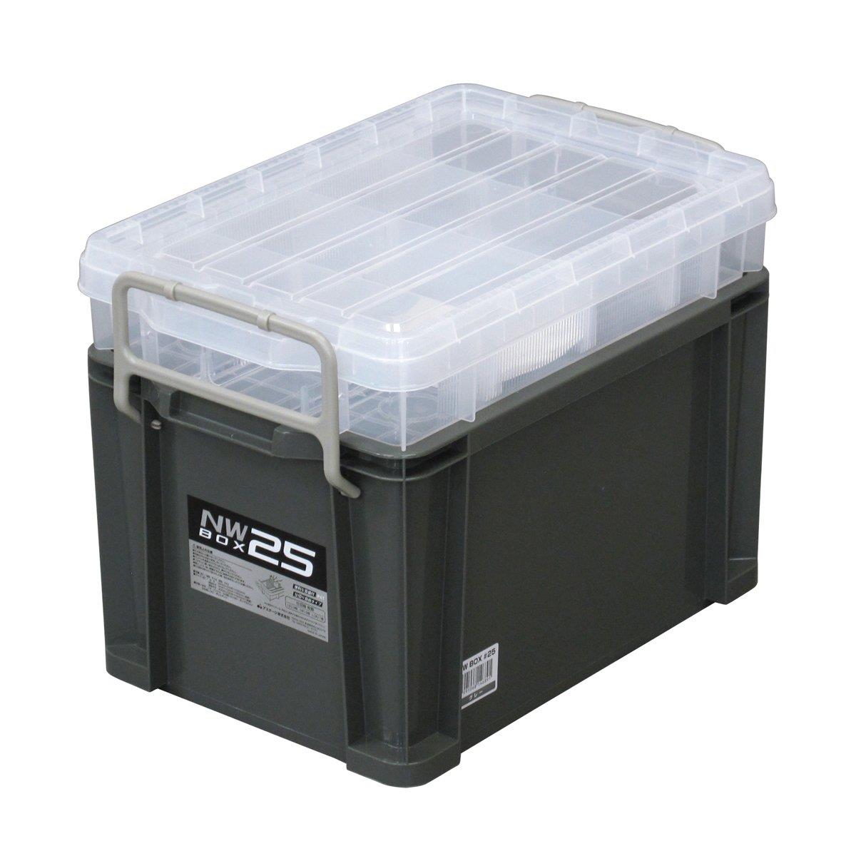 JEJアステージ NWボックス #25 グレー 防災 W約29.5×D約44.3×H約32.3cm