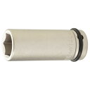 トネ(TONE) インパクト用ロングソケット 3NV-14L 差込角9.5mm(3/8”) 二面幅14mm