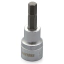 デイトナ(Daytona) バイク用 工具 ヘックスソケット 六角 ショート 6mm 差込角3/8インチ 97749