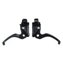 DIA-COMPE ダイアコンペ MX122-23mm Brake Lever ブレーキレバー (ブラック(BLACK), 23.8mm)