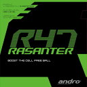 andro(アンドロ) 卓球 ラバー ラザンターR47 オールラウンドな破壊力 112288 アカ(RD) 2(4)