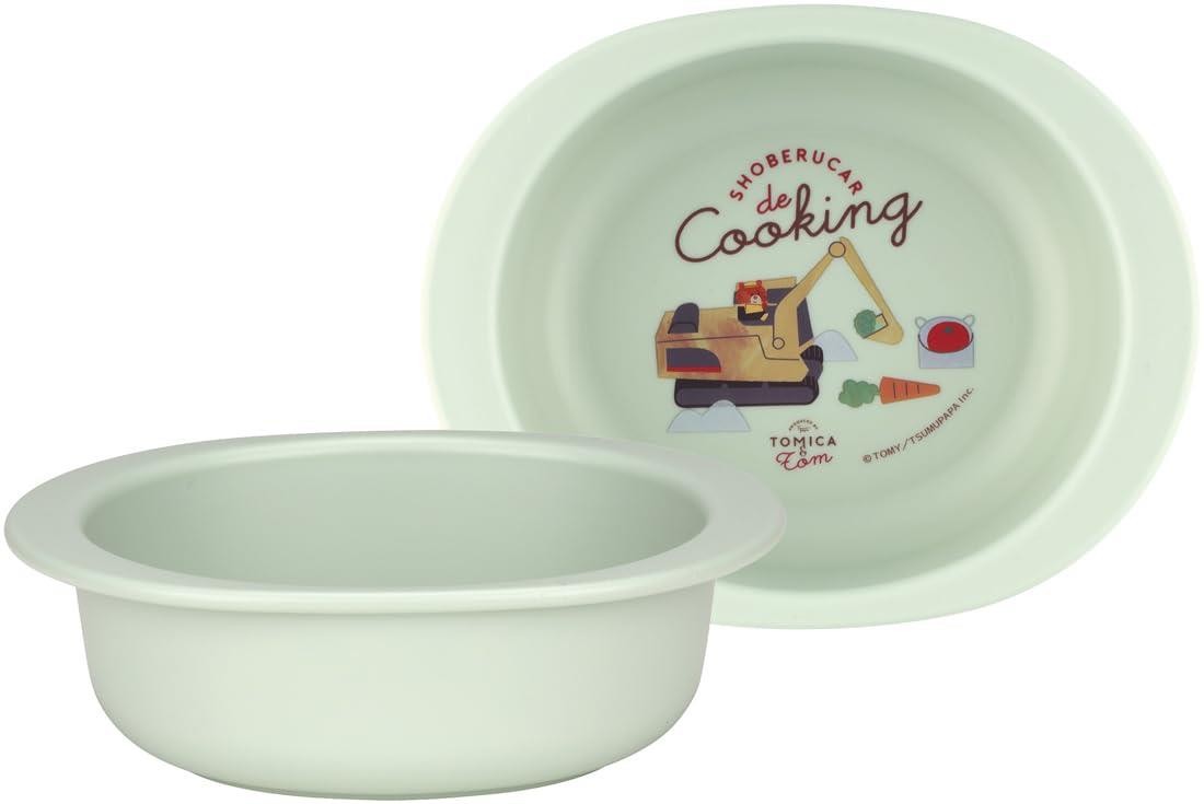 スケーター(Skater) ベビー食器 小鉢 子供用 5ヵ月頃~ 抗菌 プラスチック製 290ml トミカとトム XP24AG-A