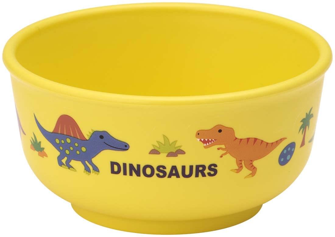 スケーター(Skater) ベビー食器 茶碗 子供用 5ヵ月頃~ 抗菌 プラスチック製 230ml ディノサウルス ピク..