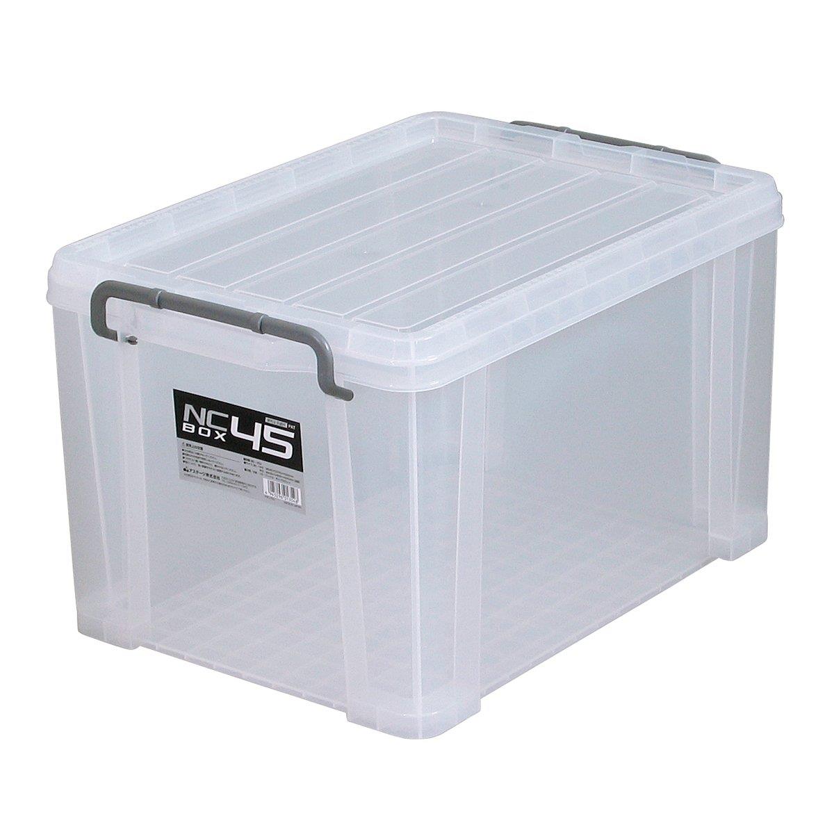 JEJアステージ 収納ボックス 日本製 NCボックス #45 積み重ね おもちゃ箱 防災 幅38×奥行54.5×高さ32cm