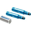 パナレーサー(Panaracer) 用品 バルブエクステンダー 20mm 2本セット 2ピース仏式バルブ用 バルブコアツール付属 ブルー VE-20
