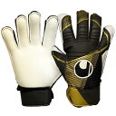 uhlsport (ウールシュポルト) 練習用 サッカー GK キーパーグローブ パワーライン エリート スターターソフト 1011312 02 6 ブラックx...