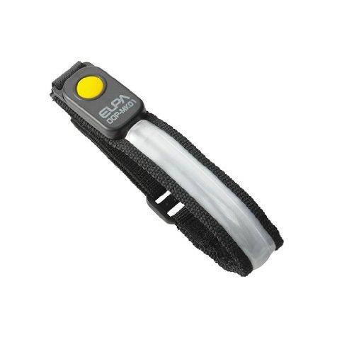 エルパ (ELPA) LEDマーカーライト(バンド) LEDライト 反射バンド 赤色LED 防水 DOP-MK01 エルパ (ELPA) LEDマーカーライト(バンド) LEDライト 反射バンド 赤色LED 防水 DOP-MK01
