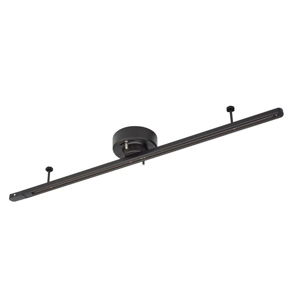 ライティングダクトレール 引掛けシーリング直接設置式 1m ブラック ORL-C100AK 06-5016 オーム電機