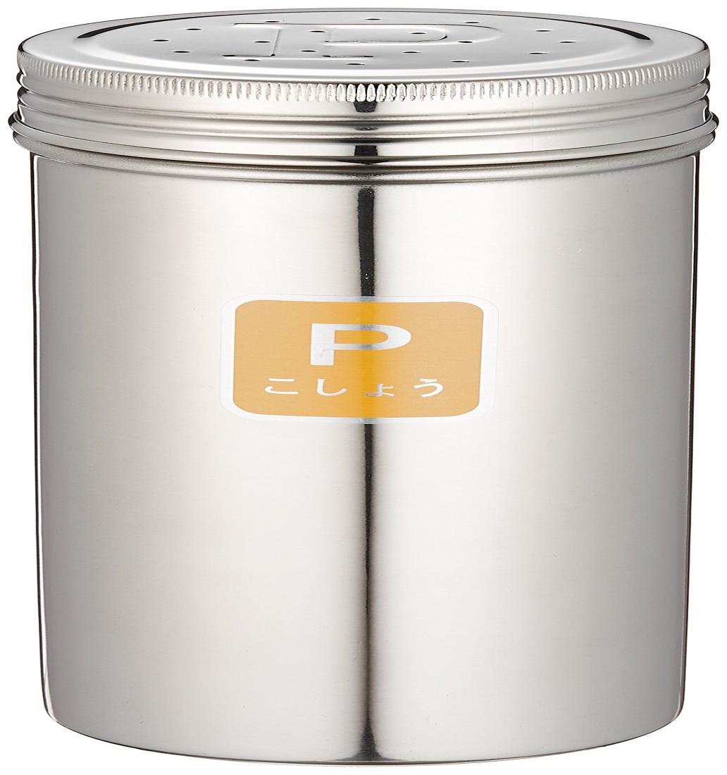 遠藤商事 業務用 TKG 調味缶 特大 P (こしょう) 18-8ステンレス BTY733