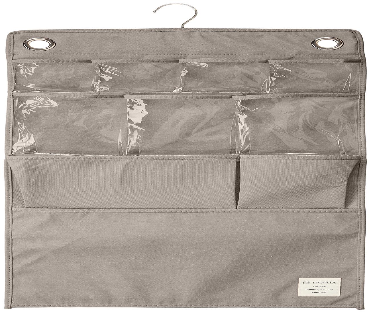 東洋ケース 壁掛け収納 ストレリアナチュレ ウォールポケット 壁掛け収納 ダークグレー ESTN-WP-DGY 幅31×高さ70cm