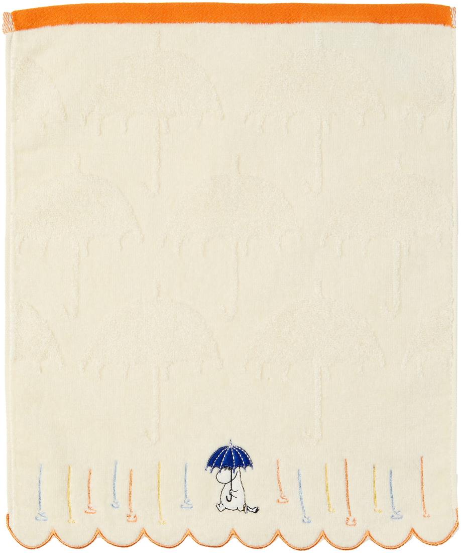 丸眞 ハンドタオル MOOMIN ムーミン 雨と傘 北欧 1405031800
