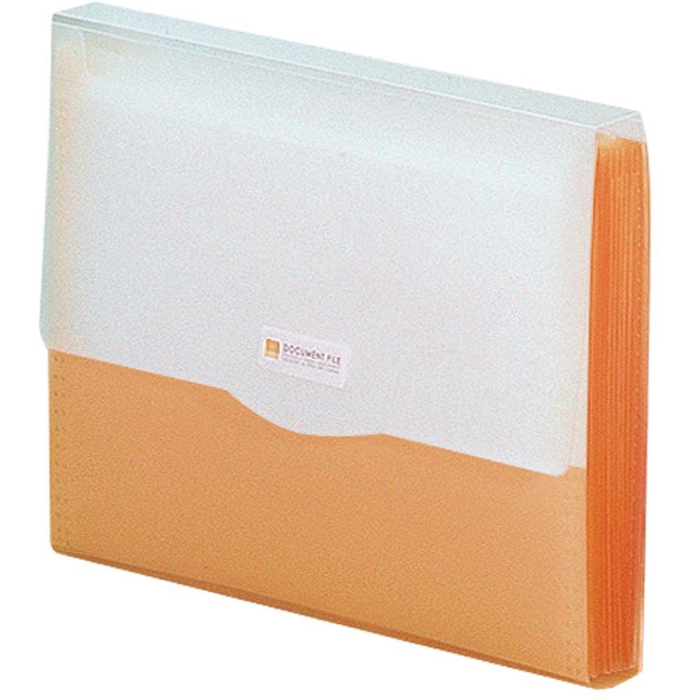 リヒトラブ ドキュメントファイル A4 オレンジ G5610-4