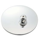 デイトナ(Daytona) ハイビジミラー バイク用 ミラー 補修品 ミラーハウジング 1個入り ラウンド クローム 16001