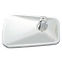 デイトナ(Daytona) ハイビジミラー バイク用 ミラー 補修品 ミラーハウジング 1個入り クラシック クローム 16005