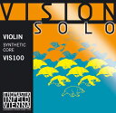 Vision solo ヴィジョンソロ ヴァイオリン弦 D線 シンセティックコア4/4 シルヴァー VIS03A