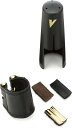 バンドーレン アルトサクソフォン リガチャー レザー(Leather) プラスチックキャップ付き (LC27P)