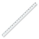 共栄プラスチック ORIONS メタクリル直線定規 100cm A-5011