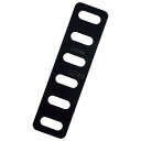 エーモン(amon) 取付金具 黒 穴径6mm 25×96mm G246