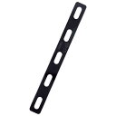 エーモン(amon) 取付金具 黒 穴径6mm 150×15mm G248