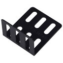 エーモン(amon) 取付金具(L型) 黒 穴径7mm 55×65×40mm S730