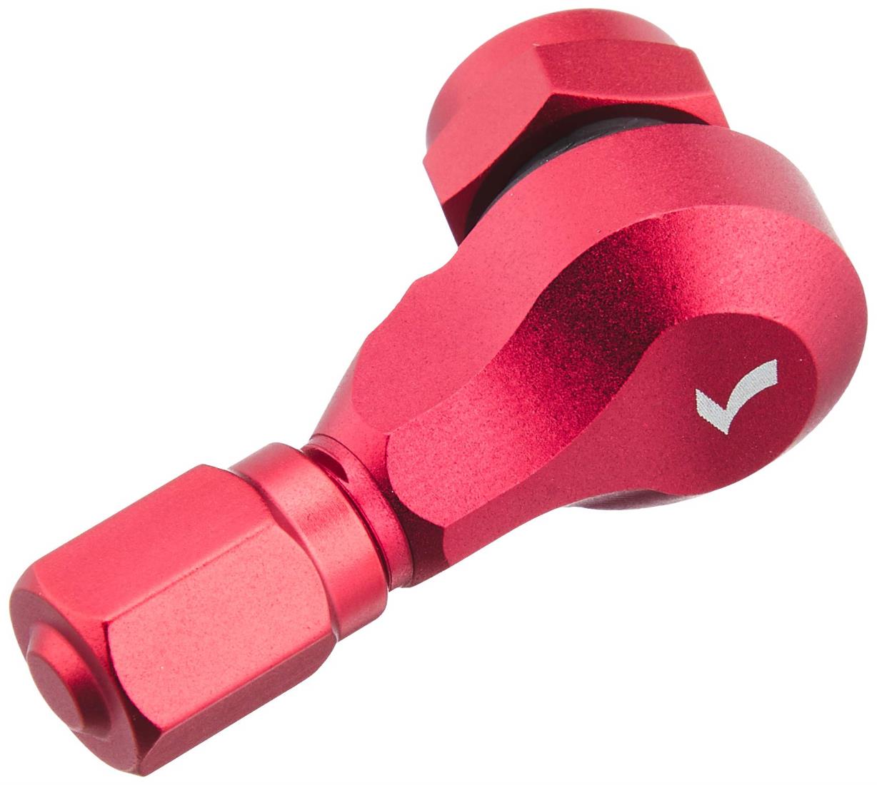 キタコ (KITACO) アルミエアーバルブ タイプ2 (レッド) 汎用 509-5000220