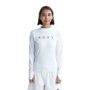 ロキシー ラッシュガード 定番プルオーバータイプラッシュガード レディース RLY245034 ホワイト