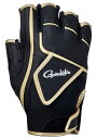 がまかつ(Gamakatsu) CORDURAトーナメントグローブ5本切 GM7293 ブラック/ゴールド LL