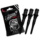 Premium Lippoint Short Black ダーツチップ