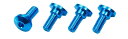 タミヤ(TAMIYA) ホップアップオプションズ No.1862 OP.1862 サーボ用アルミ段付ビス 4本 54862