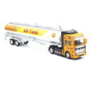 \ランキング受賞/ タンクローリー 自動車 おもちゃ 石油 トラック 働くクルマ 大型トレーラー 1/48 6+