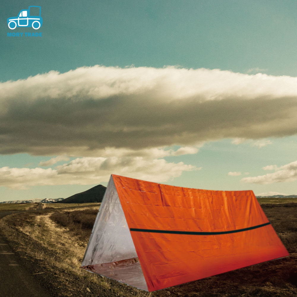 【クーポンあり♪ 送料無料】簡易テント 寝袋 にも サバイバル エマージェンシー シート アルミ 防寒 防風 非常用 災害用 緊急用 ヒートシート シェラフカバー 簡易寝袋 保温 テント レスキューシート通販格安セール情報 楽天 通販