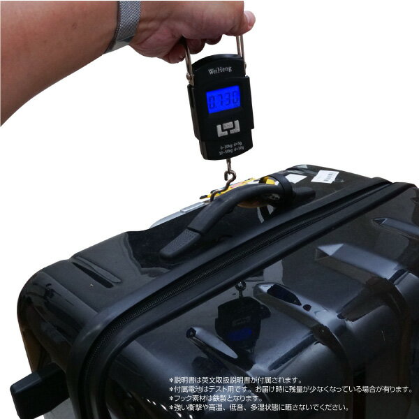 デジタルスケール はかり デジタル スーツケース などに 5g ～ 50kg _75103