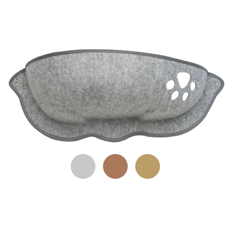 猫 ベッド ハンモック 窓 猫用ベッド 吸盤式 フェルト 対荷重10kg おしゃれ 雑貨 ペット用品 オールシーズン 通年 かわいい