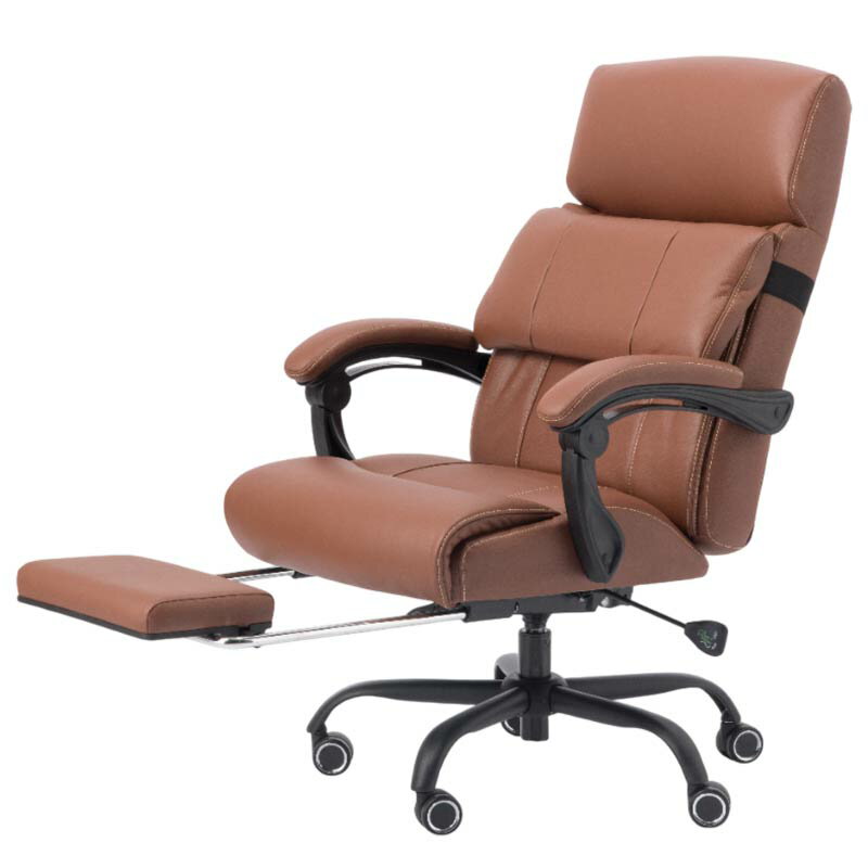 リクライニングチェア 一人用 オフィスチェア 本革 寝られる 寝れる オットマン付 パーソナルチェア 本革チェア 一人掛け プレジデントチェア エグゼクティブチェア 社長椅子 フットレスト レザー コーカサス HRC-77